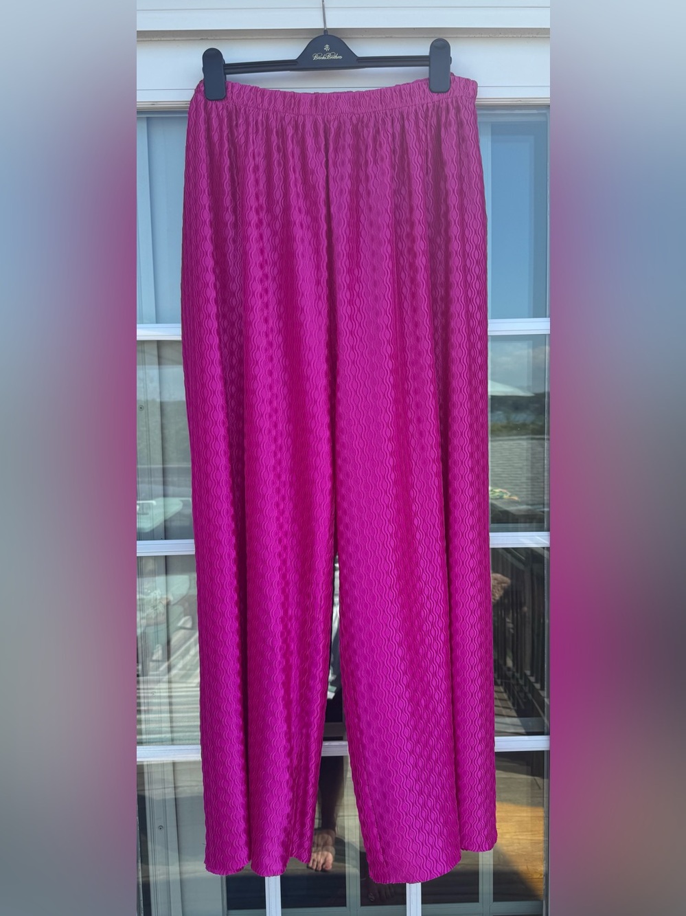 Flying Tomato Bold Fuchsia Wide-Leg Pants